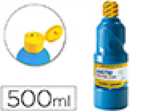 Guache escolar lavavel giotto 500 ml azul cyan , Giotto , 73599 , 8000825535512